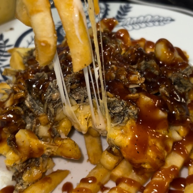 BBQ Jerk Fries.